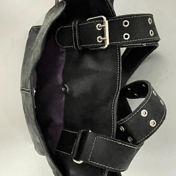 Yo Reinare Black Leather Bag - Made in Columbia - Picture 6 of 16